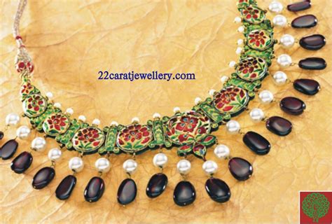 Tanishq Kundan Necklace Set Gallery - Jewellery Designs