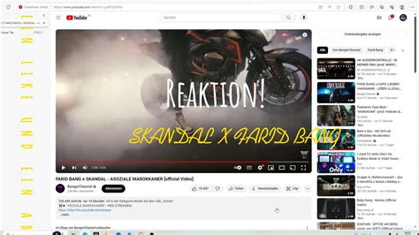 Reaktion Auf Asoziale Marokaner Skandal Farid Bang Youtube