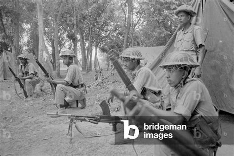 Pakistan - Bangladesh Civil War, June 1971 (b/w photo) by