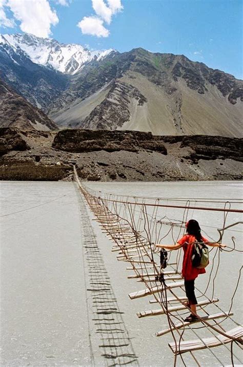 Hussaini Hanging Bridge - Vertical Destinations