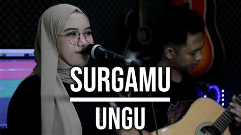 Surgamu Ungu Live Cover Indah Yastami Youtube