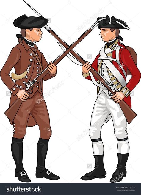 Colonial British Soldiers Clipart