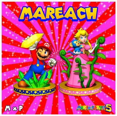 Mario Party 5: Mario and Peach by GoldSilverBros300 on DeviantArt