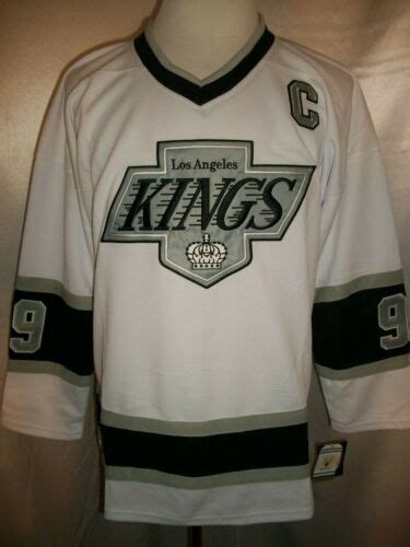 Wayne Gretzky Los Angeles Kings White 1988 1991 Throwback Ccm Nhl Jersey Ebay