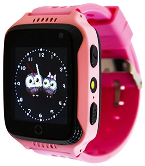 Купить Детские часы с GPS трекером Smart baby watch T7 розовые недорого ...