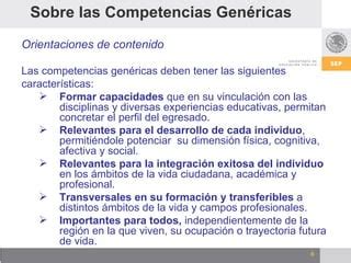 Competencias Gen Ricas Ppt Descarga Gratuita