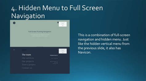 6 Navigation Bar Design Ideas for Web Designers