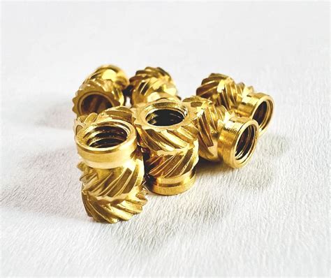 M X Mm Female Thread Brass Threaded Insert Embedment Nut For D