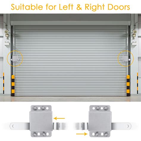 Snapklik.com : Garage Door Side Lock Latch - Security Slide Door Locks