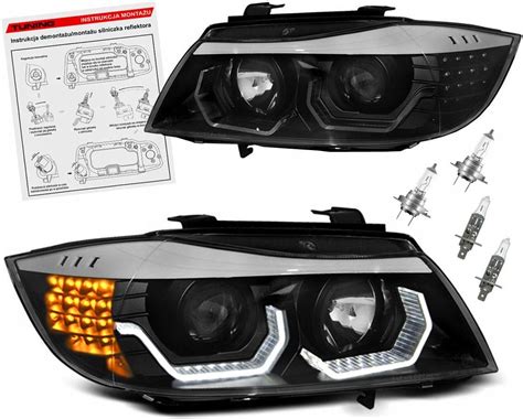 Lampa Przednia Cts Tuning Bmw E E Lampy Reflektory Led Ringi D