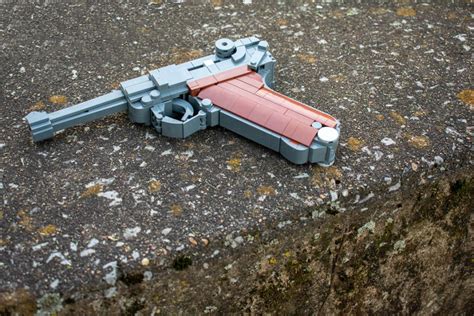 Luger P08 A Lego Brick Replica By Cole Edmonson