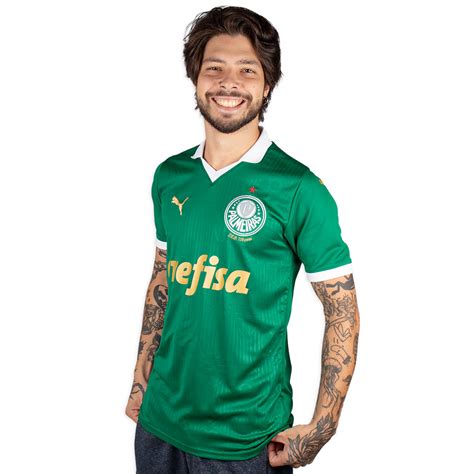 Camisa Puma Palmeiras Torcedor Home Sportime