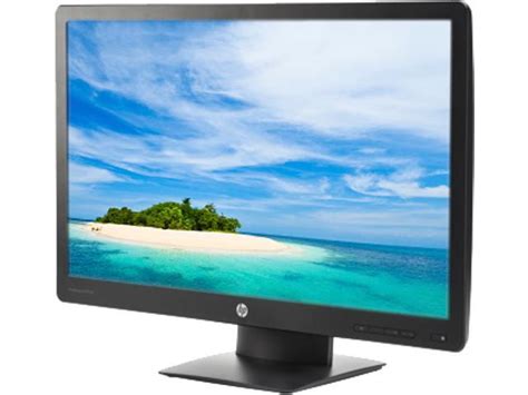 Open Box: HP ProDisplay P240va 23.8-Inch Screen LED-Lit Monitor Black ...