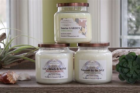 Chesapeake Collection Soy Candles Apothecary Jars Net Wt. - Etsy