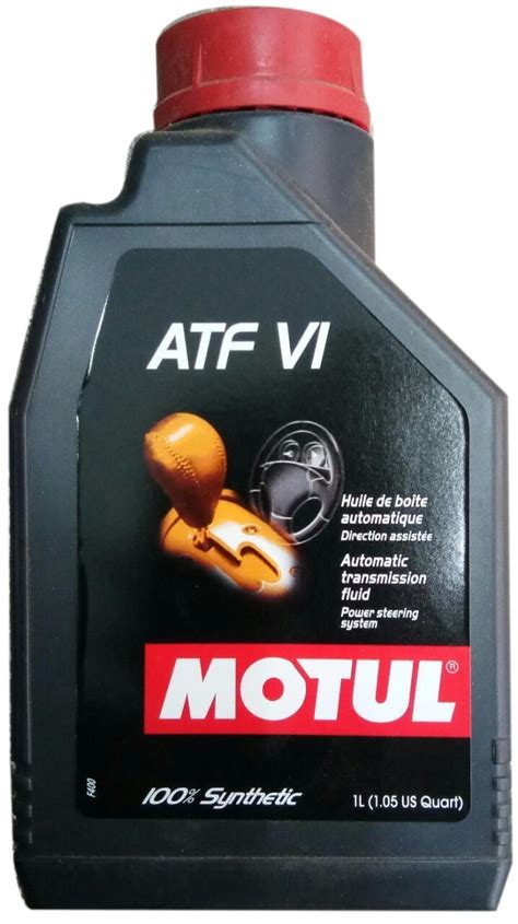 Motul ATF VI Synthetic Automatic Transmission Fluid Liter