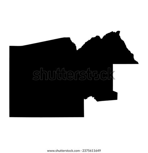 North West District Map Administrative Division Stock Vector (Royalty ...