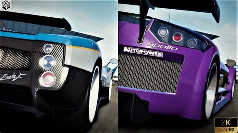 Pagani Zonda F Vs Gumpert Apollo S In Nfs Shift Unleashed