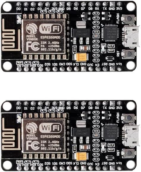 Amazon Stemedu 2PCS 2 4G WiFi 4MB Serial Module ESP8266 NodeMCU