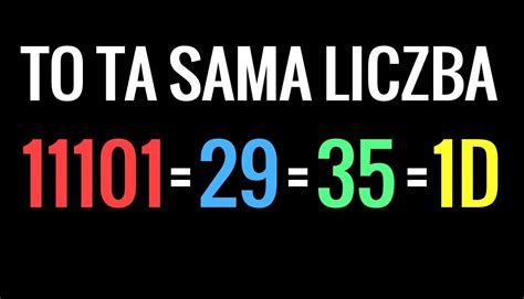 Zamiana liczb - system dwójkowy, szesnastkowy, ósemkowy, dziesiętny ...