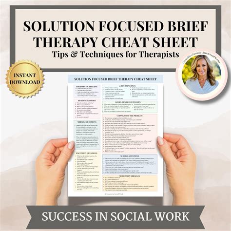 A Solution Focused Brief Therapist Believes