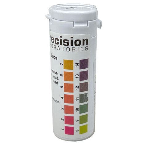 Mid Level Chlorine Test Strip Ppm Precision