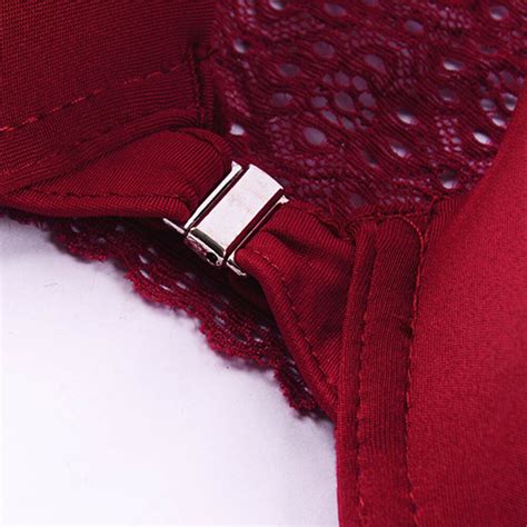 Plus Size Front Closure Brassiere Women Bras Sexy Lingerie Lace Racer Underwear EBay