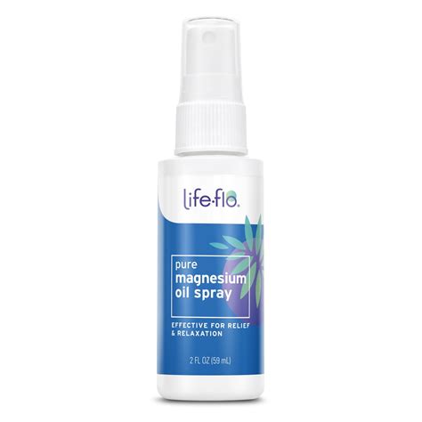 Life Flo Pure Magnesium Oil Spray Oz Walmart Walmart