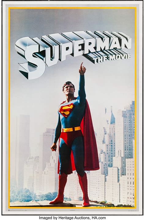 Superman The Movie Thought Factory 1978 Commercial Posters 2