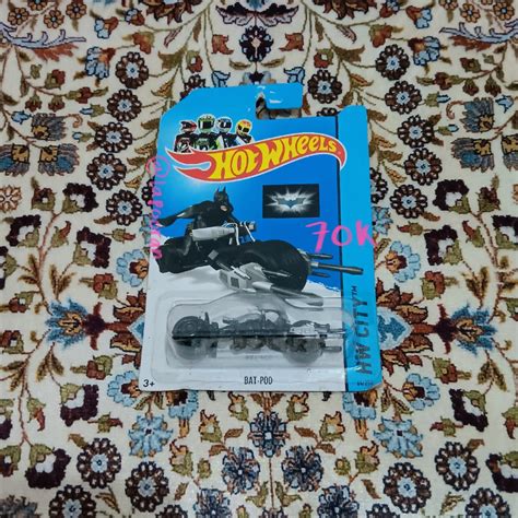 Hot Wheels Batman The Dark Knight Trilogy BATPOD BAT POD Toys Collectibles Mainan Di Carousell