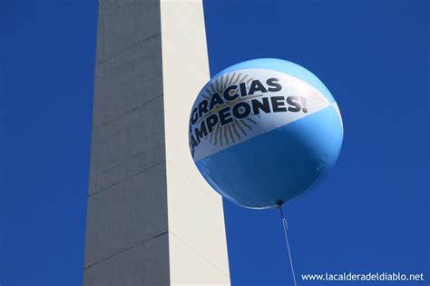 Argentina Campeón Mundial: Los festejos en el Obelisco | La Caldera del