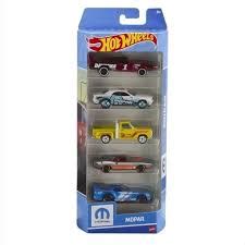 HOT WHEELS PAQUET DE 5 VOITURES 1 64 MOPAR
