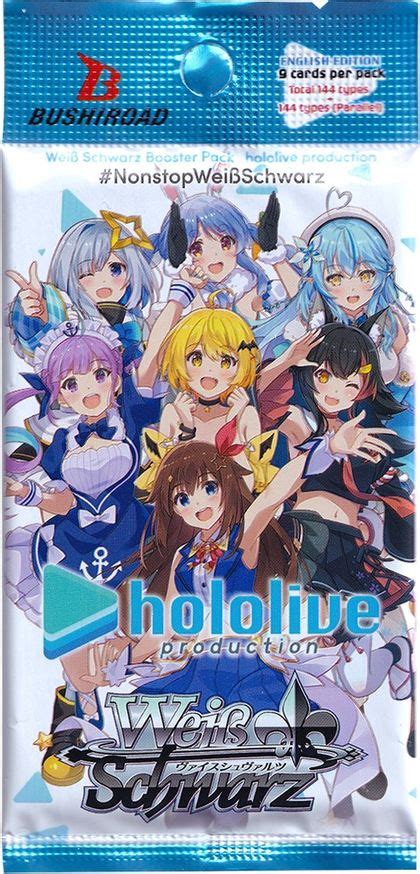 Hololive Production Booster Pack Hololive Production Weiss Schwarz