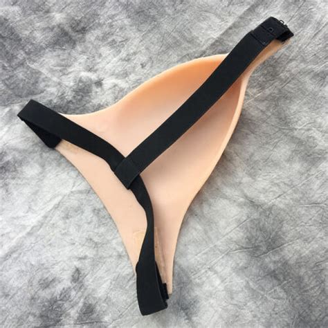 CONTROL PANTY GAFF T String Silicone Underwear Fake Vagina CAMELTOE