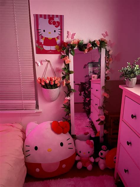 Hello Kitty Room Decor 💗 Hello Kitty Room Decor Hello Kitty Bedroom Hello Kitty Rooms