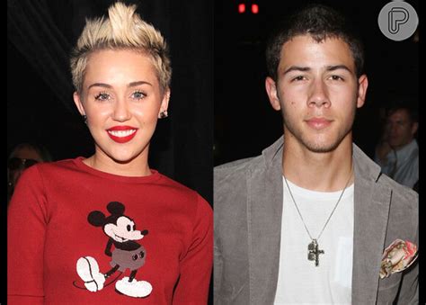 Foto Nick Jonas Lembra Primeiro Beijo Em Miley Cyrus Druante