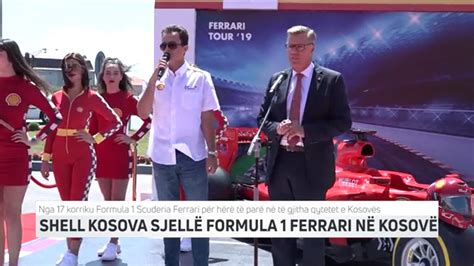 SHELL KOSOVA SJELLË FORMULA 1 FERRARI NË KOSOVË GjirafaVideo