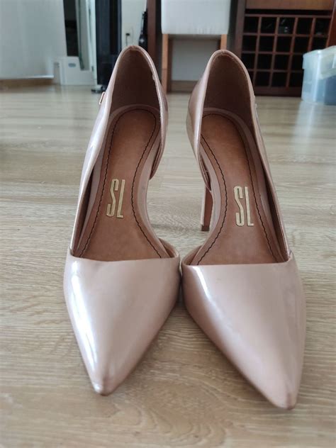 Sapato Scarpin Nude Santa Lolla Sapato Feminino Santa Lolla Usado Enjoei