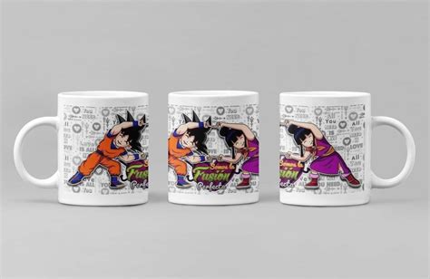 Taza San Valentín Dragon Ball la fusión perfecta Calidad TOP