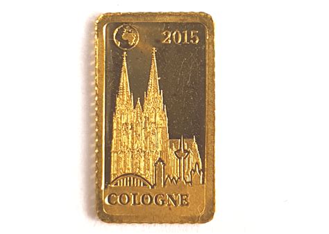 G Gold Barrenm Nze Cologne Salomonen Aurofix Goldkauf