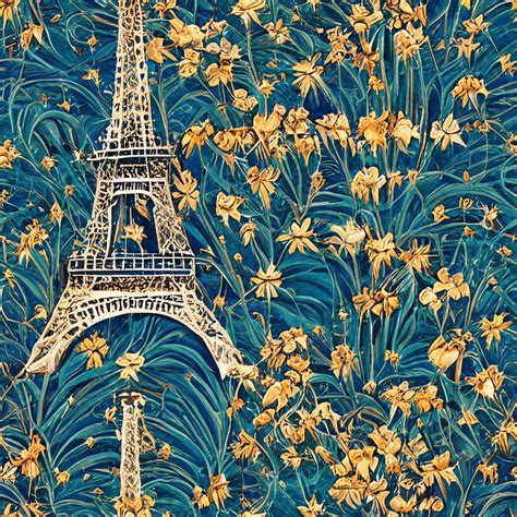 Eiffel Tower Pattern · Creative Fabrica