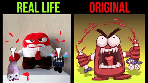 Angers Dream Best Tiktoks Of Inside Out 2 Original Vs Real Life