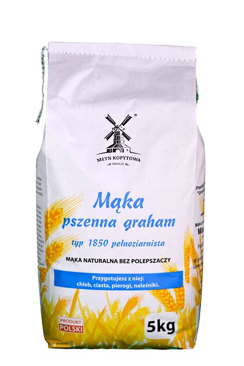 MĄKA PSZENNA GRAHAM TYP 1850 Z NASZEGO MŁYNA 5kg 9358067113 Allegro pl