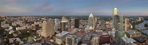 Austin Skyline Panorama Looking Northeast Photograph by Rob Greebon ...