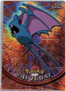 Zubat Topps Series Pokemon Card