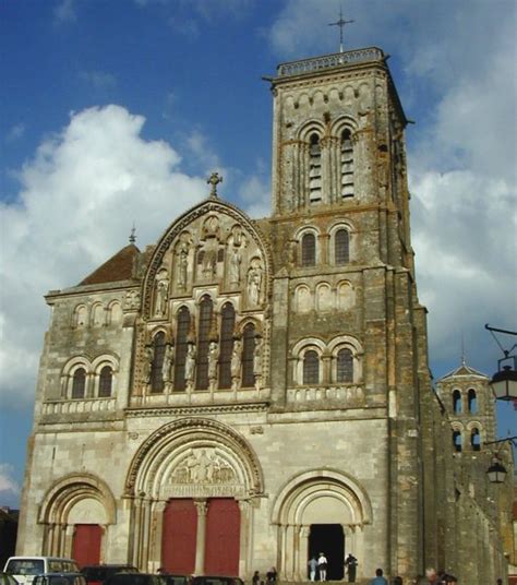 Basilique de la Madeleine Vézelay 1150 Structurae