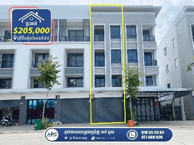 Shop House For Sale Borey Chip Mong 598 Asia Real Estate Cambodia