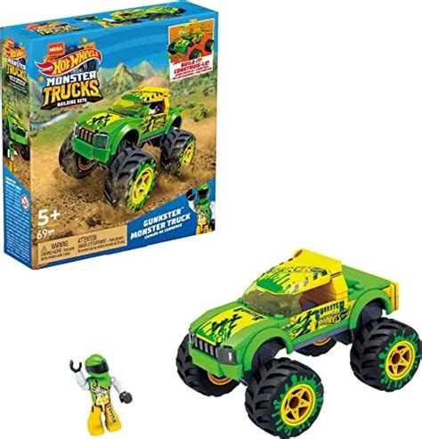 MEGA Construx Hot Wheels Race Ace Monster Truck Set HDJ