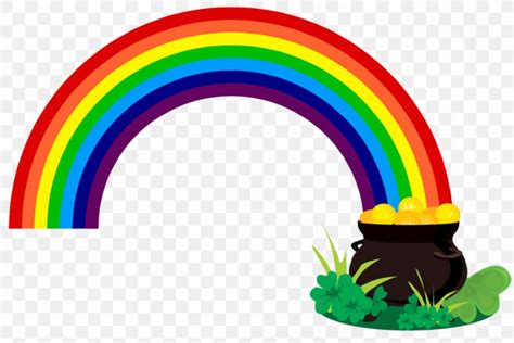 Pot Of Gold Rainbow Leprechaun Clip Art, PNG, 1000x669px, Gold, Color ...