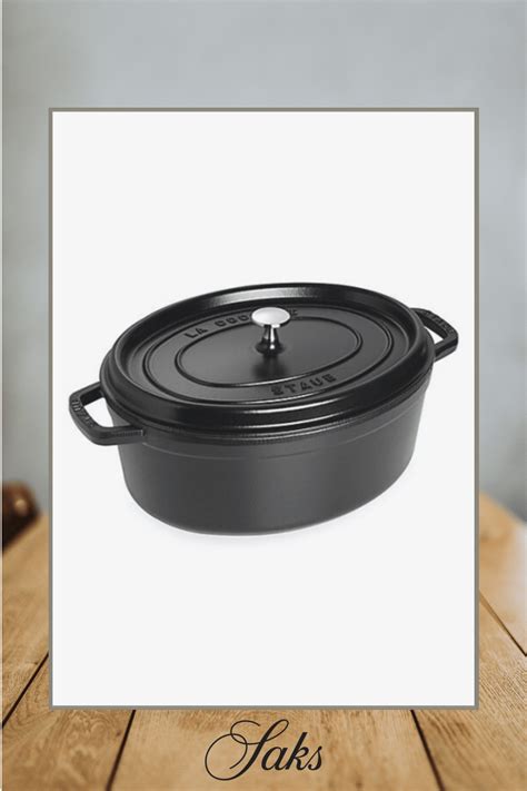 Staub 7-Quart Oval Cocotte | Cooking meat, Enameled cast iron cookware ...