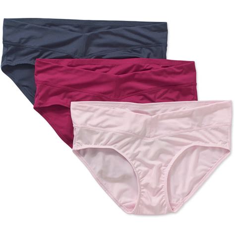 Blissful Benefits By Warner S No Muffin Top Hipster Panties 3pk